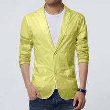 Hommes Ultra Fin Blazer Revers