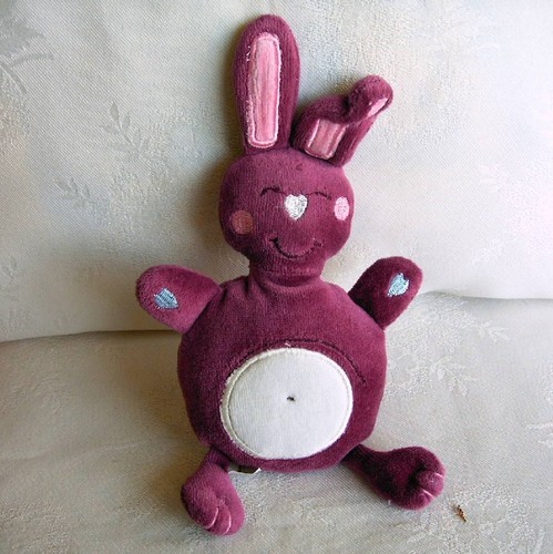 Doudou lapin auchan - lapin,
