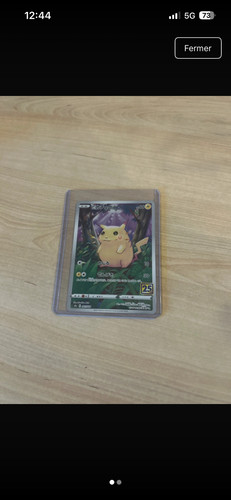 Carte pokémon pikachu - pokémon,