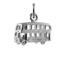 Charm Bus Londonien en Argent
