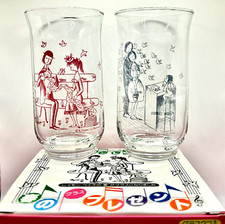 2 boîtes de 2 verres vintage