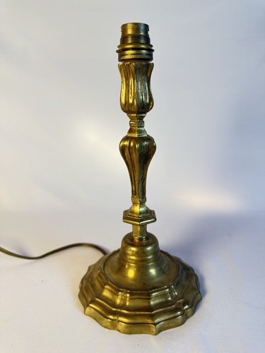 Ancien pied lampe xviii eme - de,