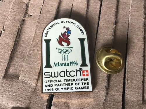 Pins atlanta swatch - atlanta, 1996