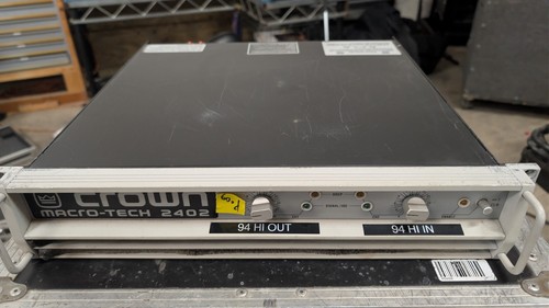 Crown macro tech 2402 - crown,