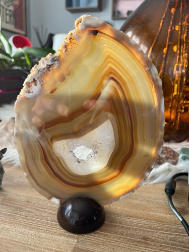 Jolie tranche agate - jolie, d'agate