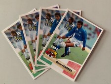 LOT 4 CARTES FOOTBALL PANINI - 1994 - DANIEL FONSECA - NAPOLI