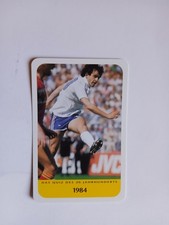 football - carte allemande Michel Platini