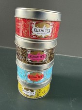 4 Boîte Métallique Kusmi Tea