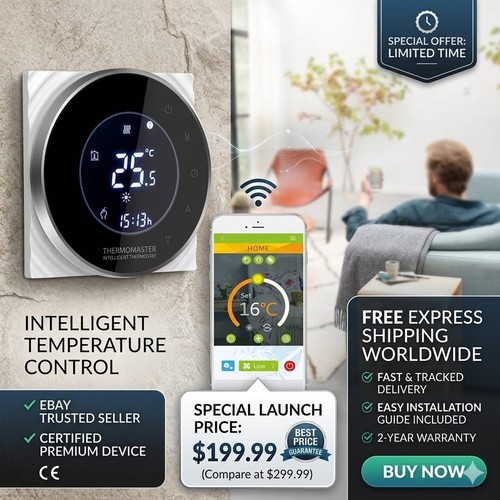 Smart digital thermostat - thermostat, |
