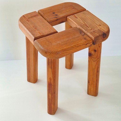 Tabouret vintage suedois - tabouret,