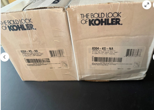 Lot brand new kohler - of,