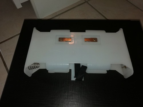 Compartiment piles pour - compartiment,