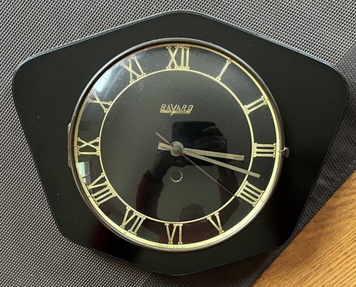 Pendule formica vintage - pendule,