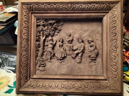 Magnifique tableau sculpture