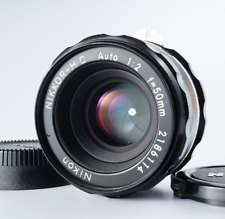EX+++++ Nikon Non Ai NIKKOR H.C Auto 50Mm F/2 MF Objectif Venant Du JAPON
