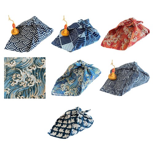Tissu emballage furoshiki - tissu, d'emballage