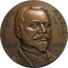 France, Médaille, Eugène