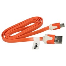 Câble USB A - micro-USB pour Motorola FIRE XT Fire XT311 Flipout 100cm orange