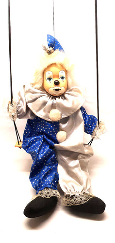 Ancien clown marionnette - ancien,