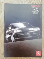 CITROEN BX IMAGE BROCHURE