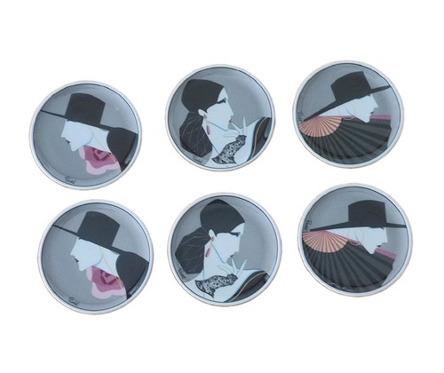 Serie dessous tasses - de, 6