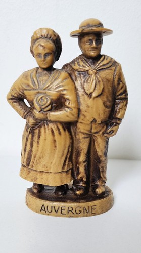 Statuette couple auvergne - statuette,
