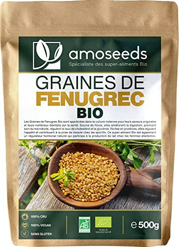 Graines fenugrec bio 500g - graines, de