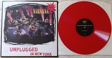NIRVANA  unplugged in new york  -VINYLE RED RARE