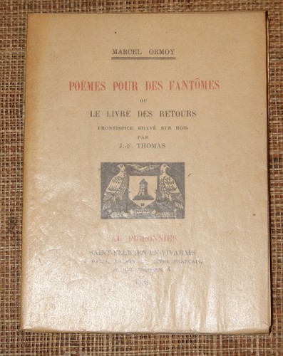 Marcel ormoy poèmes pour des - poèmes,