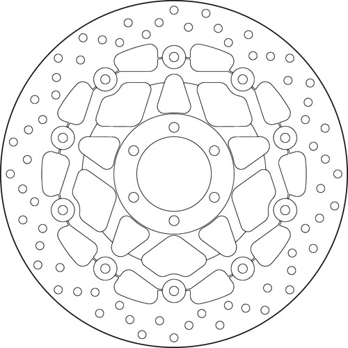 Brembo disque frein - disque,