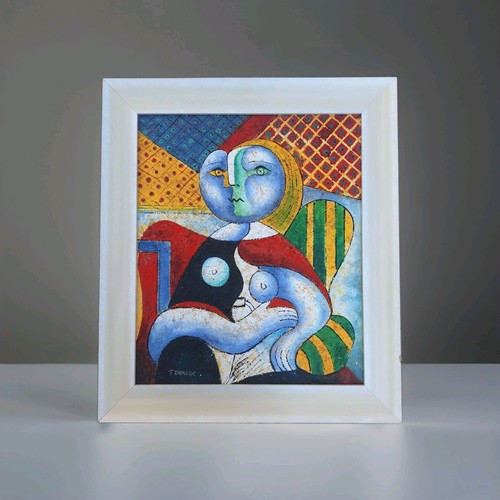 Peinture ancienne huile - huile, sur