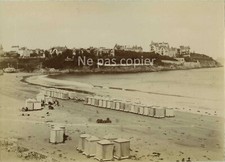 DINARD vers 1890 baigneurs