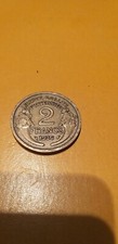 2 Francs type MORLON en bronze année 1936
