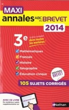 Maxi annales brevet 2014 n28 - Carole Feugère - V352131