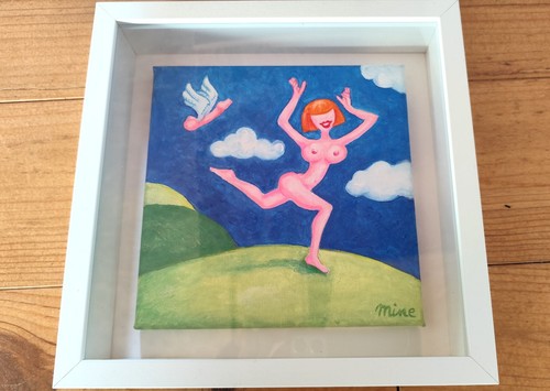 Tableaux peinture art naïf - peinture,