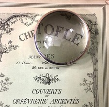boite loupe ronde CHRISTOFLE