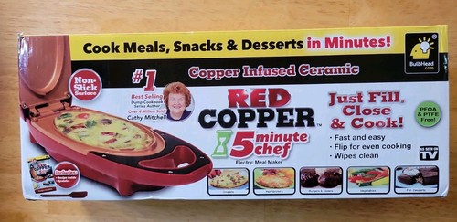 Copper red minute chef - copper, 5