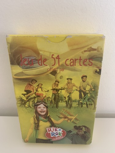 Jeu cartes rik et rok - cartes,