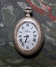 Gousset en argent, Slava URSS, mécanisme antichoc  17 rubis