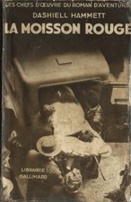RARE EO CHEFS-D'OEUVRE DU ROMAN D'AVENTURE + DASHIELL HAMMETT : LA MOISSON ROUGE