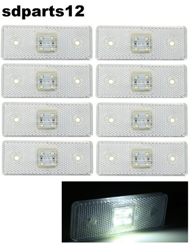 Feux gabarit blanc led - feux,