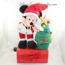 Peluche automate lumineux Mickey MICHEL TAILLIS Disney vitrine Main Street 48 cm