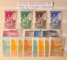 TIMBRES MONACO PRE OBLITERES