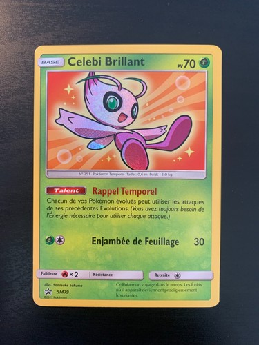 Carte pokémon celebi - :,