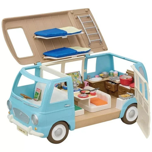 Sylvanian families camper - families, van