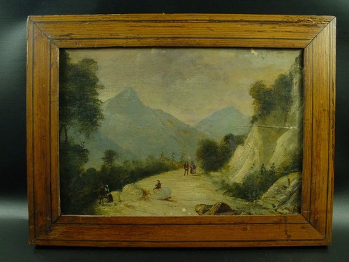 Tableau peinture paysage