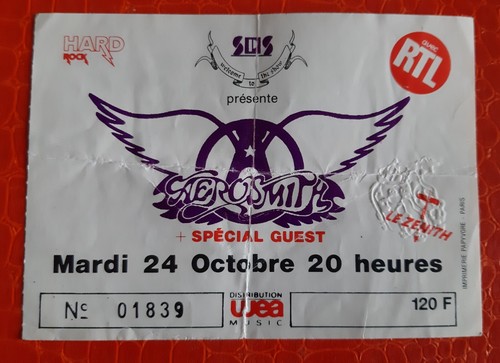 Ticket billet used place - ticket,