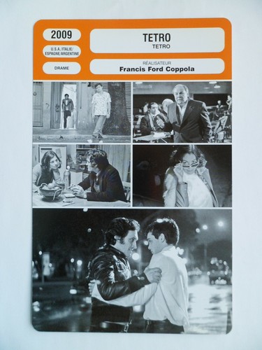 Carte fiche cinema 2009 - cinema,