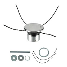 Tête de débroussailleuse universelle aluminium 4 fils nylon torsadés 3mm
