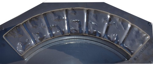 Moules béton bord rond - moules,